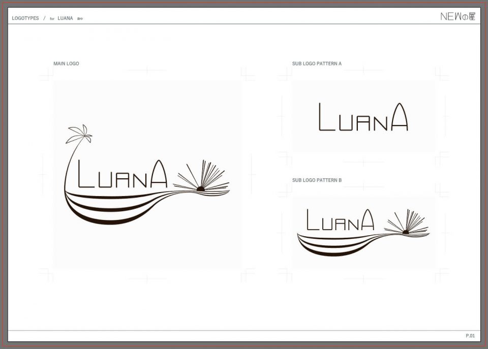 LUANA(ロゴマークパターン)